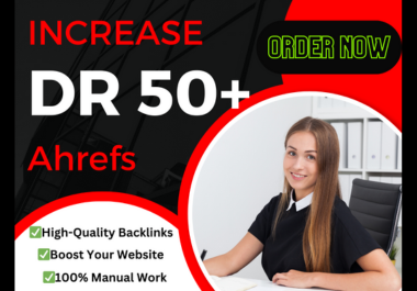 Increase Your Site DR 50+by Ahrefs Using Pure Safely Method