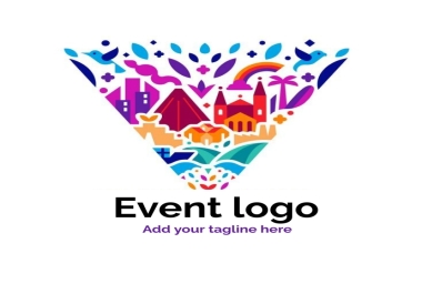 I will design event party culture logo for your events