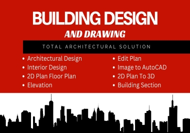 I will draw 2d floor plans,  sections,  elevations in autocad