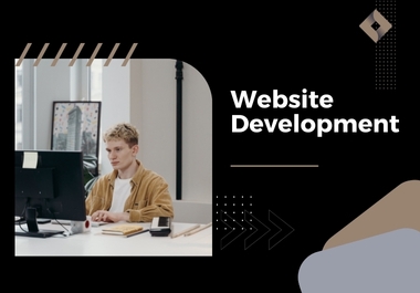 I will develop your website with programming.
