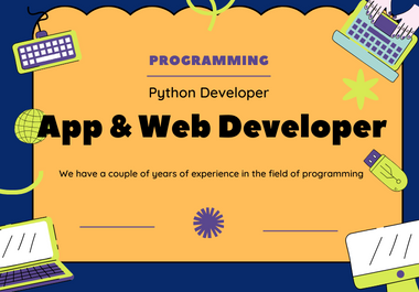 Develop of Apps and Websites through coding