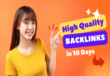 Get high quality da 50 to 90 dofollow SEO backlinks