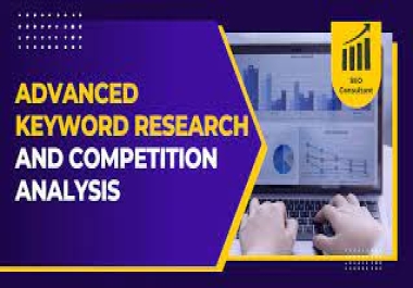 I will do profitable SEO keywords research and competitors analysis