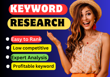 I will do Advance Keyword Research for your Website