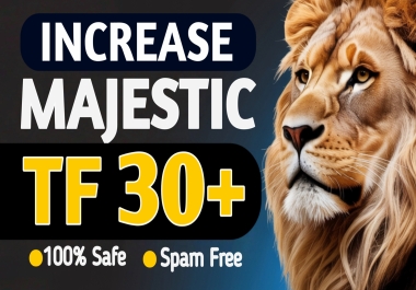 I Will Increase TF 30+ 8-10 days Safe and Guaranteed