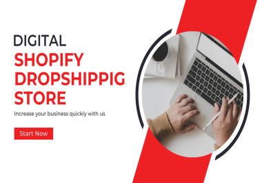 I will professionally create shopify dropshipping store and shopify website