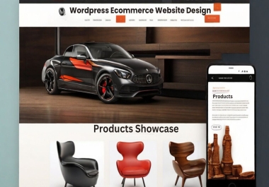 I will design or redesign a modern WordPress ecommerce website