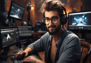 I will do professional amazing video editing