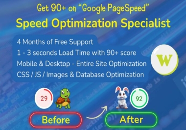 I will do WordPress loading speed optimization and increase performance