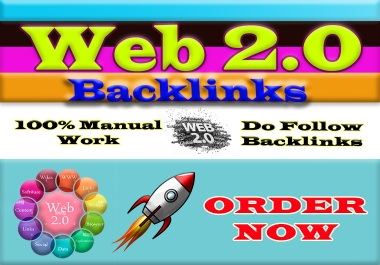 I will Build 40+ Web 2.0 Backlinks to Boost the Position of Your Website