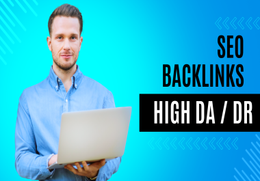 Get high DR 60 to 90 SEO dofollow backlinks for google ranking