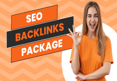 SEO backlinks service package with high da link building