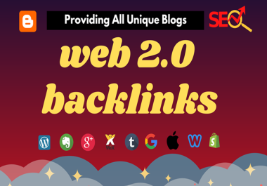 30 web 2.0 backlinks from top rated backlinks expert