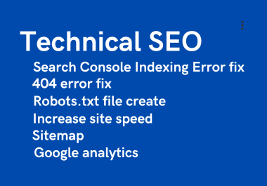 strong technical SEO to increase website visibility