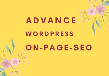 I will do advance On-Page-SEO for wordpress website with Yoast SEO plugin.