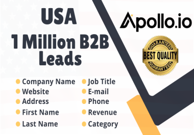 I Will Deliver 2024 Updated 1 Million USA Business Email Lists Database Leads