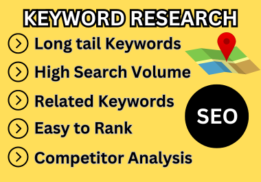 Advanced SEO keyword and competitor analysis for 10 keyword research