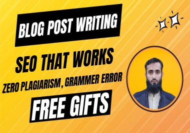 I will create engaging articles and posts for high ranking