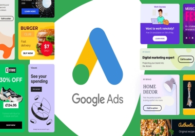 I Will Create and manage Google PPC Ads or Display ads With Google Ads For your website or product.