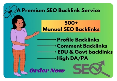 I'm here to provide a premium SEO backlink service focused on building high DA/PA links.