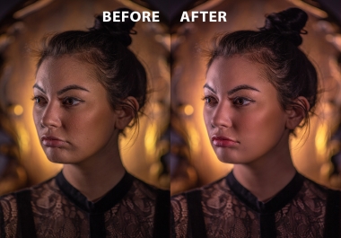 i will do your 10 image retouching and fast delivery