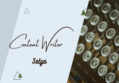Content Brilliance- Transform Your Online Presence with Satya's Premium Articles