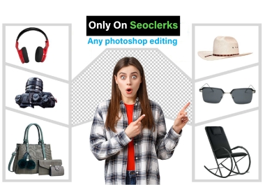 I will do bulk image background removal and photoshop editing