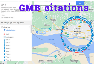 I will provide 2,000 google map citations for gmb Optimization and local SEO