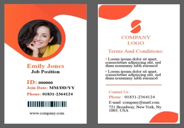 I will design id badge,  name card,  press pass,  lanyard,  ribbon