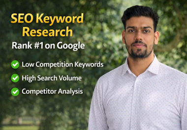 I will professionally 20 research keywords and optimize your website for Google ranking