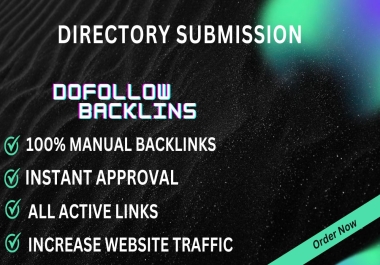 Create 101 Directory Submission high DA backlinks for website ranking