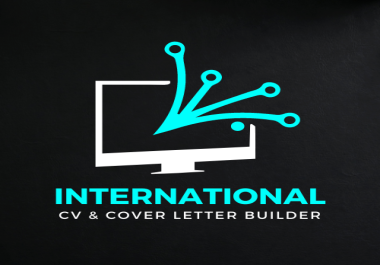 I will write and design an international and professional Cv and Cover letter.