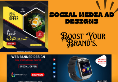 Captivating Social Media Ad Designs Boost Your Brand's Presence