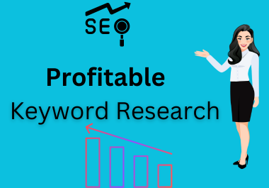 I will do my best profitable keyword research for business
