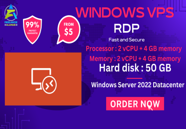 Cheap windows UK VPS windows 4 GB Ram FAST DELIVERY