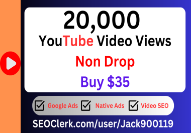 20K Views Native ADS Social Share Fast and Real Active Users
