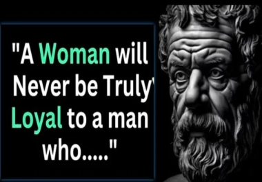 I will create quotes videos with voice over for youtube