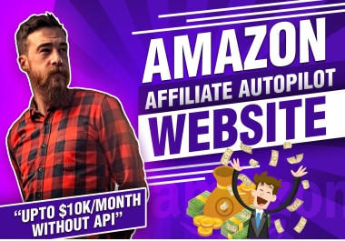 Premium Amazon Affiliate Website to Earn Money Online without API