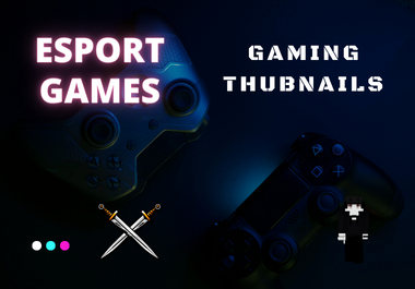 I will make a professional-looking gaming thumbnail