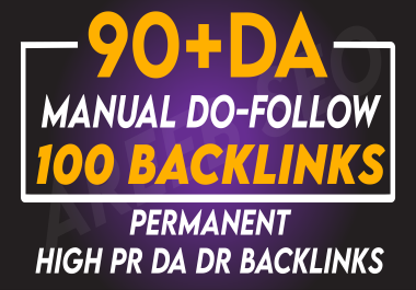 Exclusive 100 Backlinks with 90+ DA Google PR and Authority and Ranking Booster