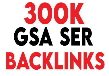 300k Mix verified live dofollow backlinks using gsa ser money robot and others