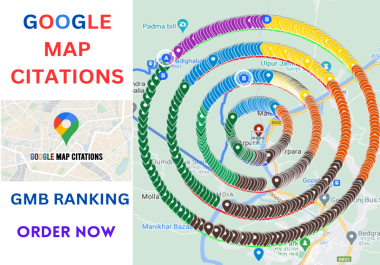 I will set up 1000 Google Map Citations And GMB ranking