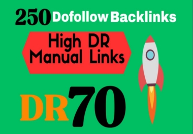 high quality dofollow SEO backlinks dr 70 link building for google ranking