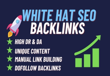 100 high quality SEO backlinks link building off page service for google ranking