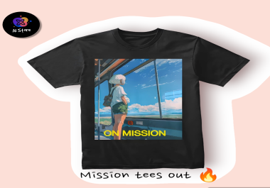 ON MISSION Premium Ring-Spun Cotton T-Shirt