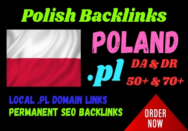 15 Poland high authority seo backlinks Polish. pl domain linkbuilding sites