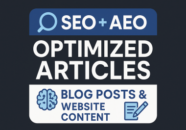 SEO+AEO optimized content that ranks on Google & LLMs