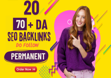 Enhance Your Ranking with 20 High-Quality Dofollow MIX Backlinks - Guaranteed DA 70+