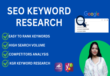 I will perform SEO keyword research and competitor analysis