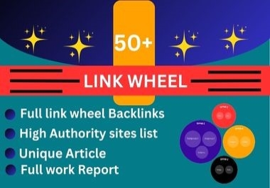 50 Link Wheel Backlinks On High Authority Web2.0 Sites for your Website Ranking